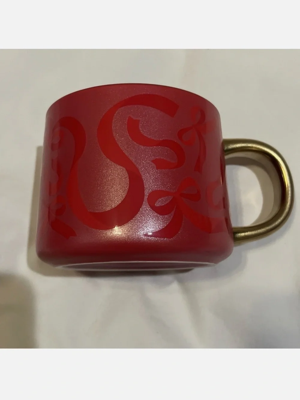 Starbucks Limited Edition Red Bow Ceramic Mug